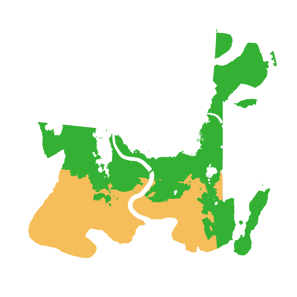 Biome Rust Map: Procedural Map, Size: 3000, Seed: 686442438