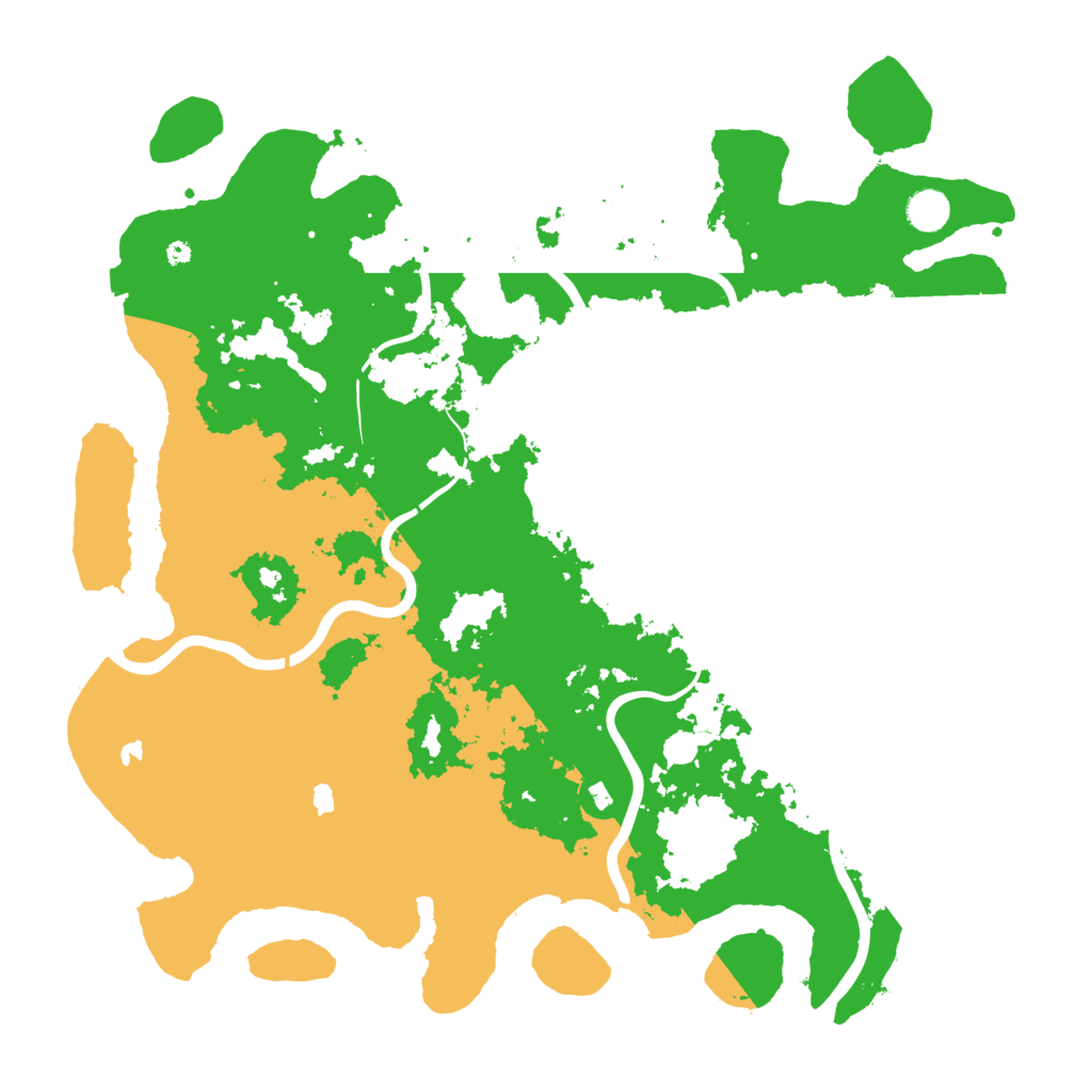 Biome Rust Map: Procedural Map, Size: 4500, Seed: 12234