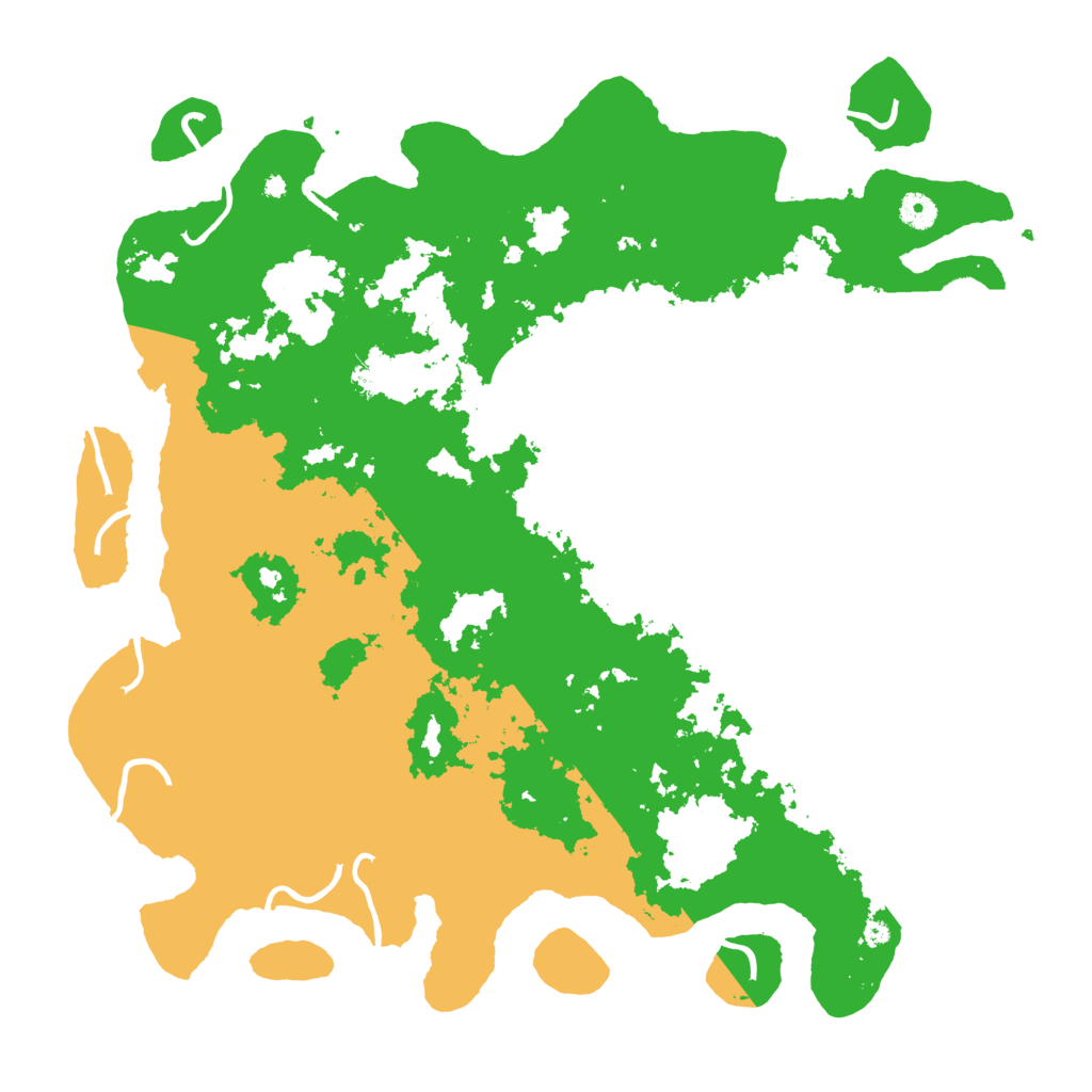 Biome Rust Map: Procedural Map, Size: 4500, Seed: 12234