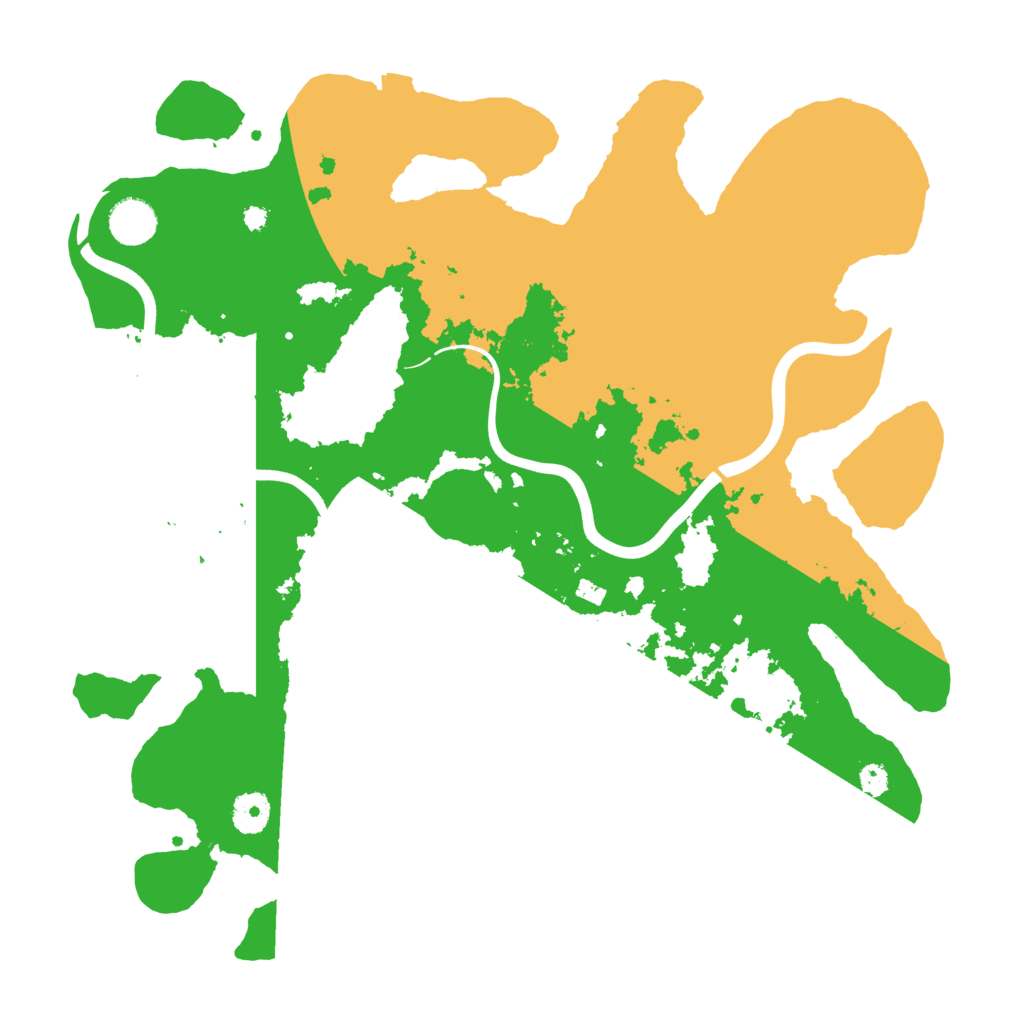 Biome Rust Map: Procedural Map, Size: 3850, Seed: 445302540