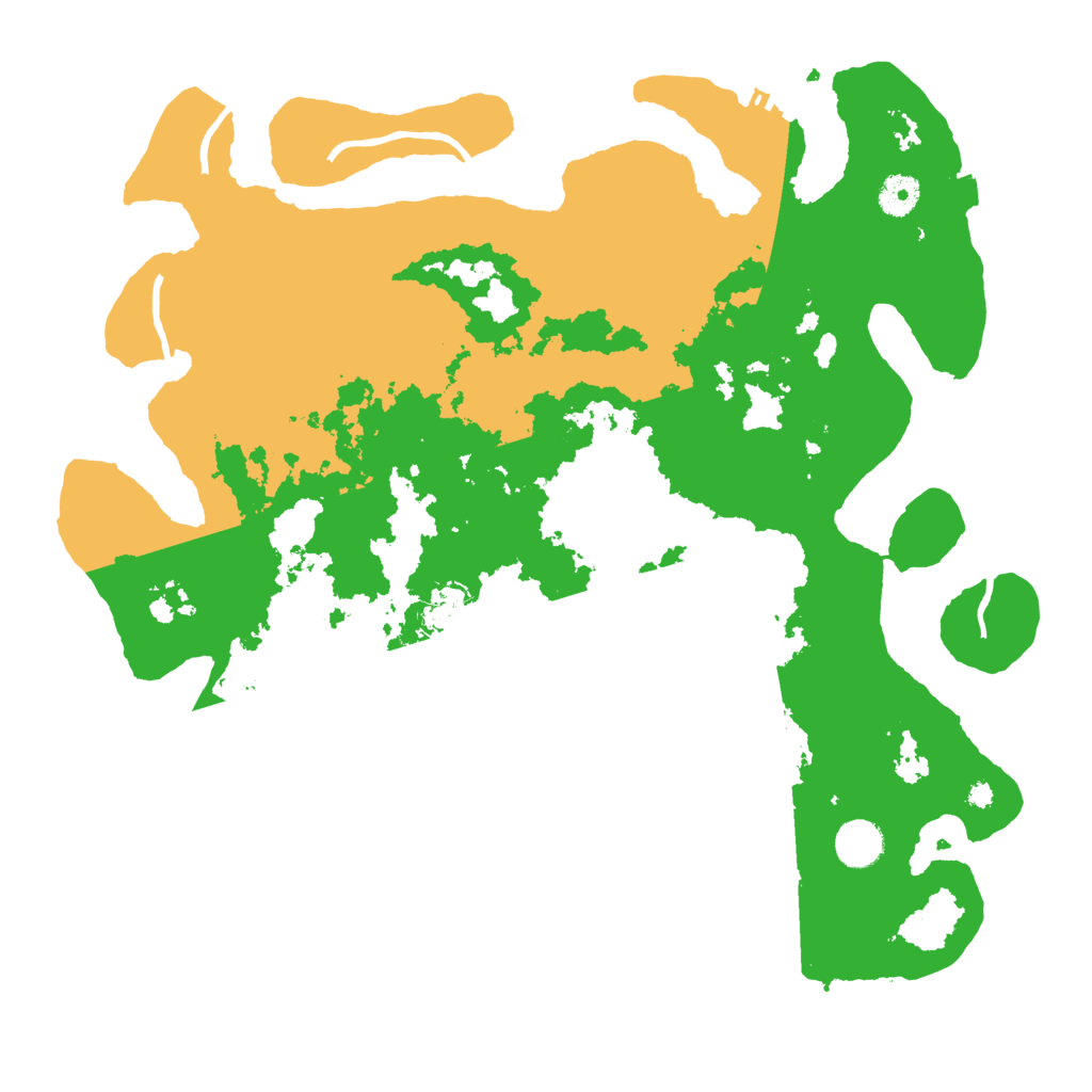 Biome Rust Map: Procedural Map, Size: 4000, Seed: 391026990