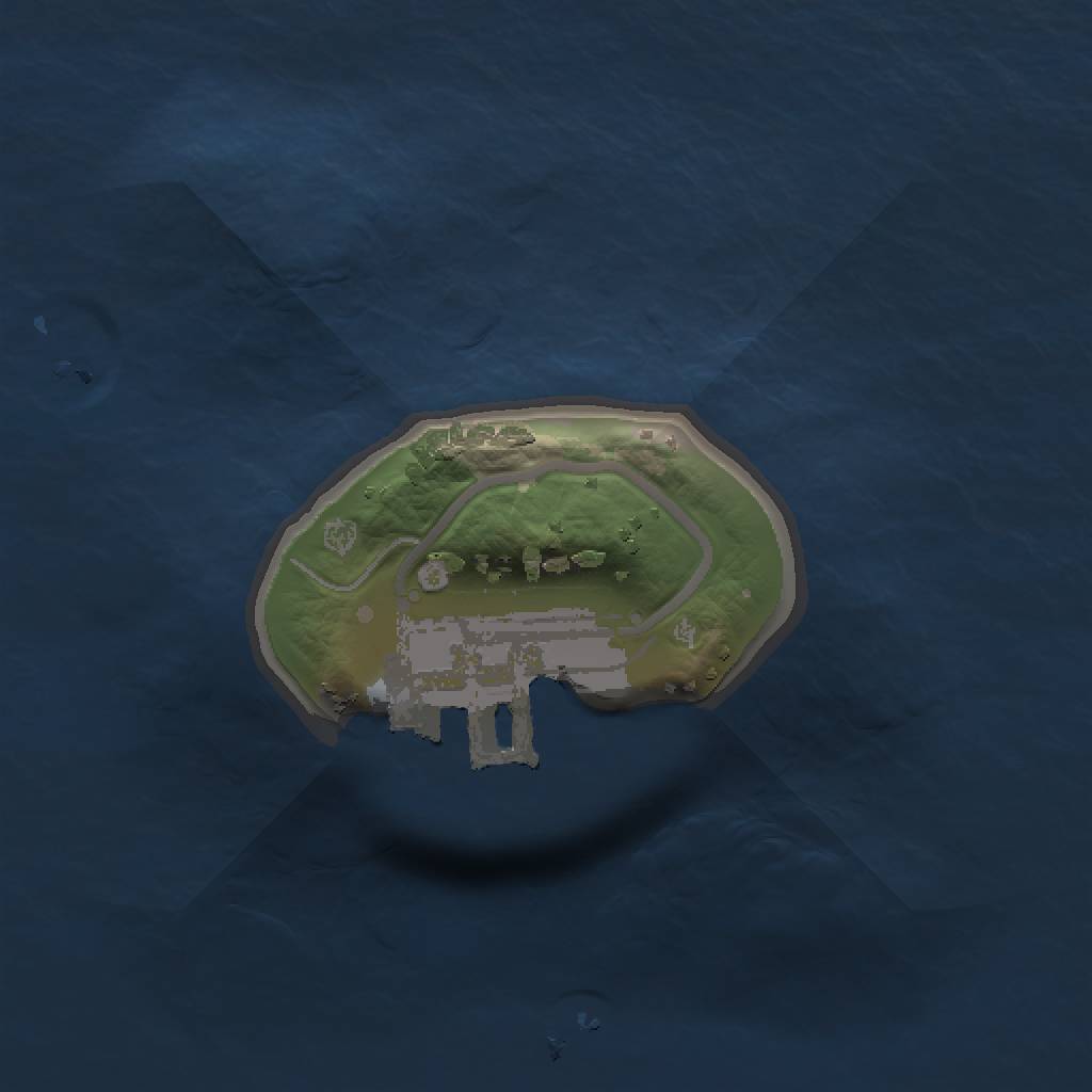 Rust Map: Procedural Map, Size: 1000, Seed: 1342942062, 4 Monuments