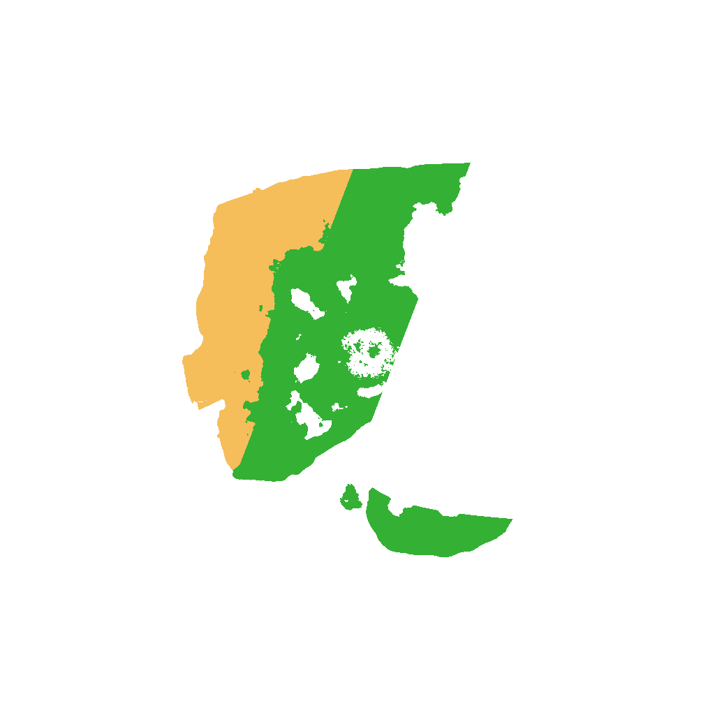 Biome Rust Map: Procedural Map, Size: 1500, Seed: 1078946266
