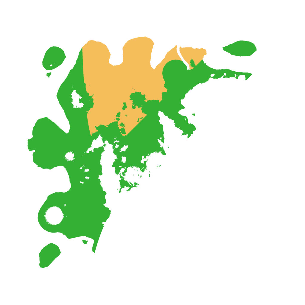 Biome Rust Map: Procedural Map, Size: 3000, Seed: 1361276650