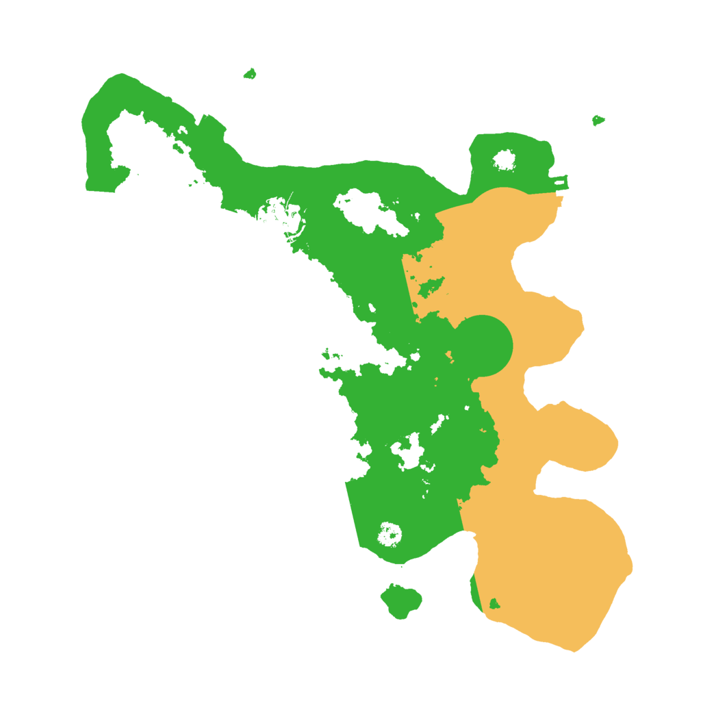 Biome Rust Map: Procedural Map, Size: 3000, Seed: 2073278441