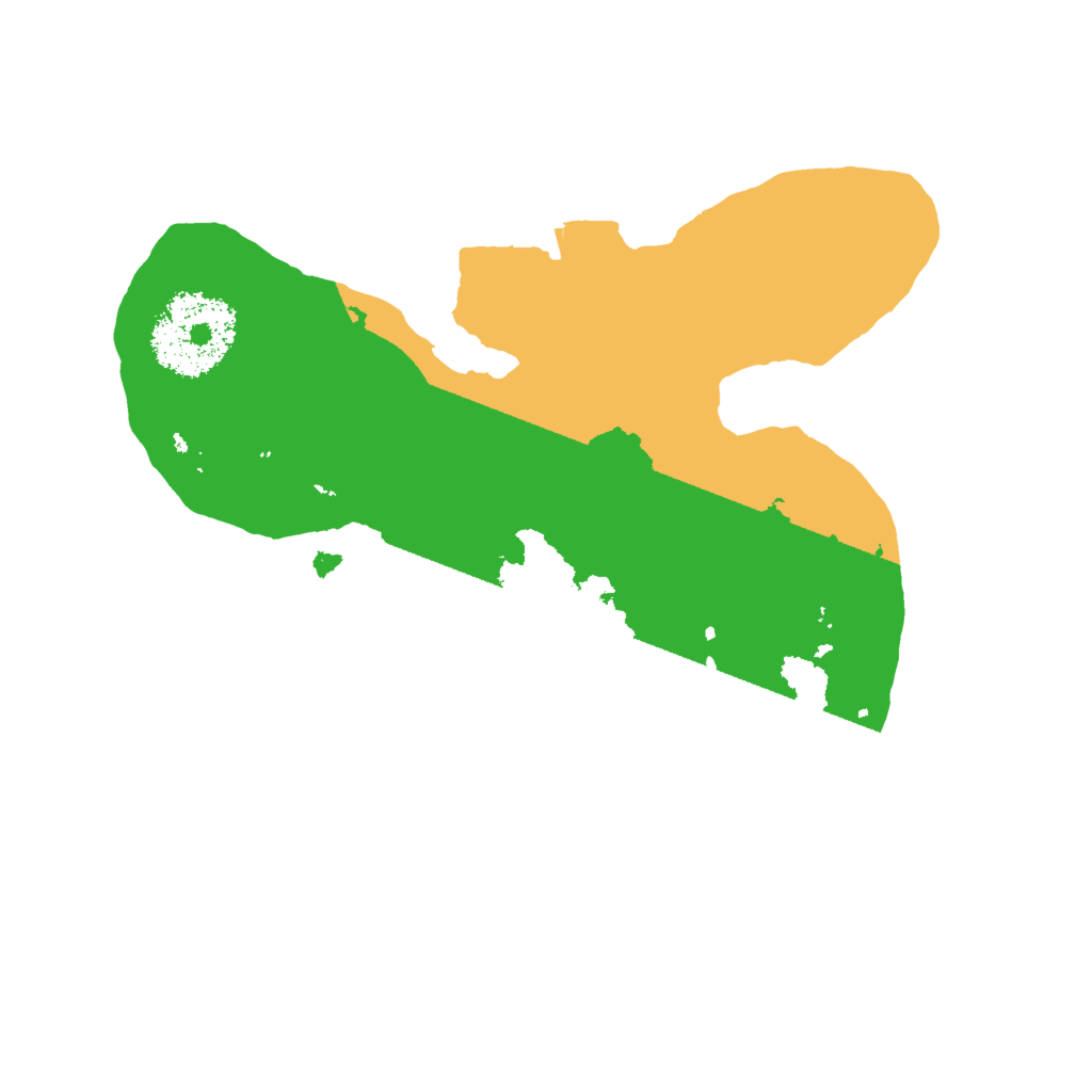 Biome Rust Map: Procedural Map, Size: 2000, Seed: 92065897