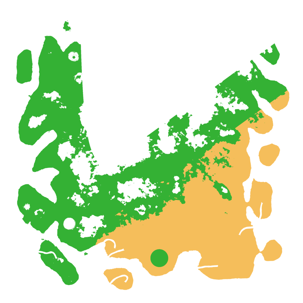Biome Rust Map: Procedural Map, Size: 4500, Seed: 755427193