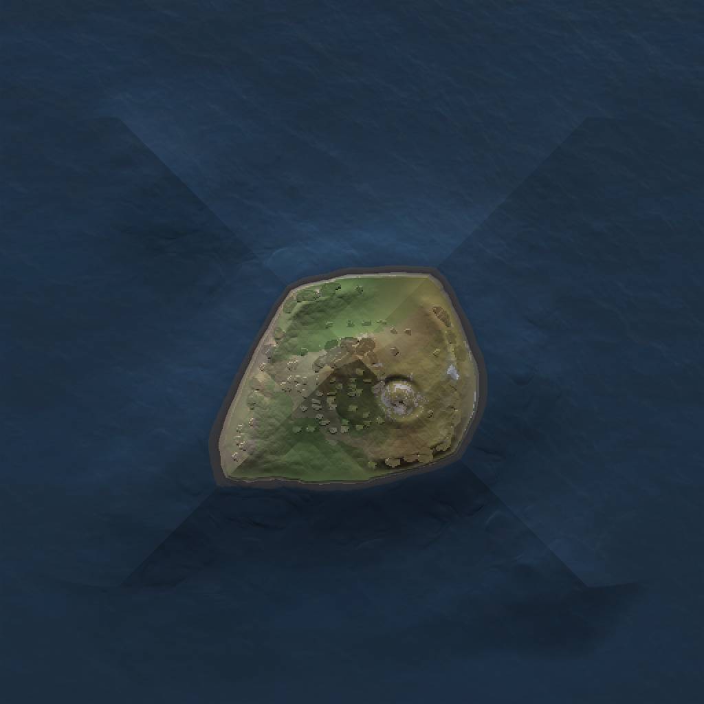 Rust Map: Procedural Map, Size: 1000, Seed: 626213758, 3 Monuments