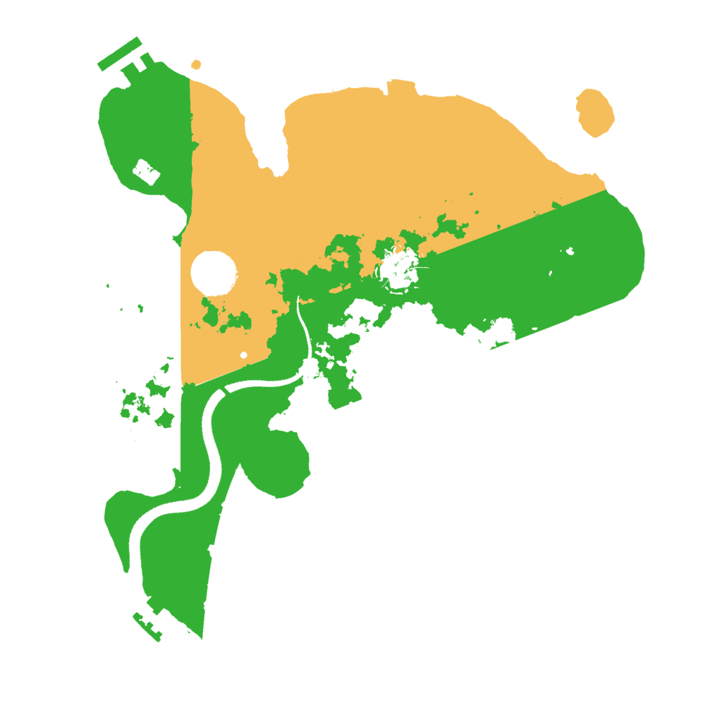 Biome Rust Map: Procedural Map, Size: 3000, Seed: 1635270288