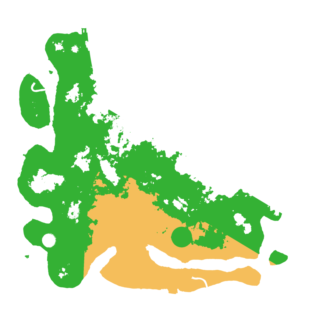 Biome Rust Map: Procedural Map, Size: 4000, Seed: 299452