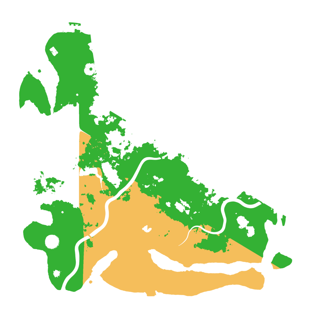 Biome Rust Map: Procedural Map, Size: 4000, Seed: 299452