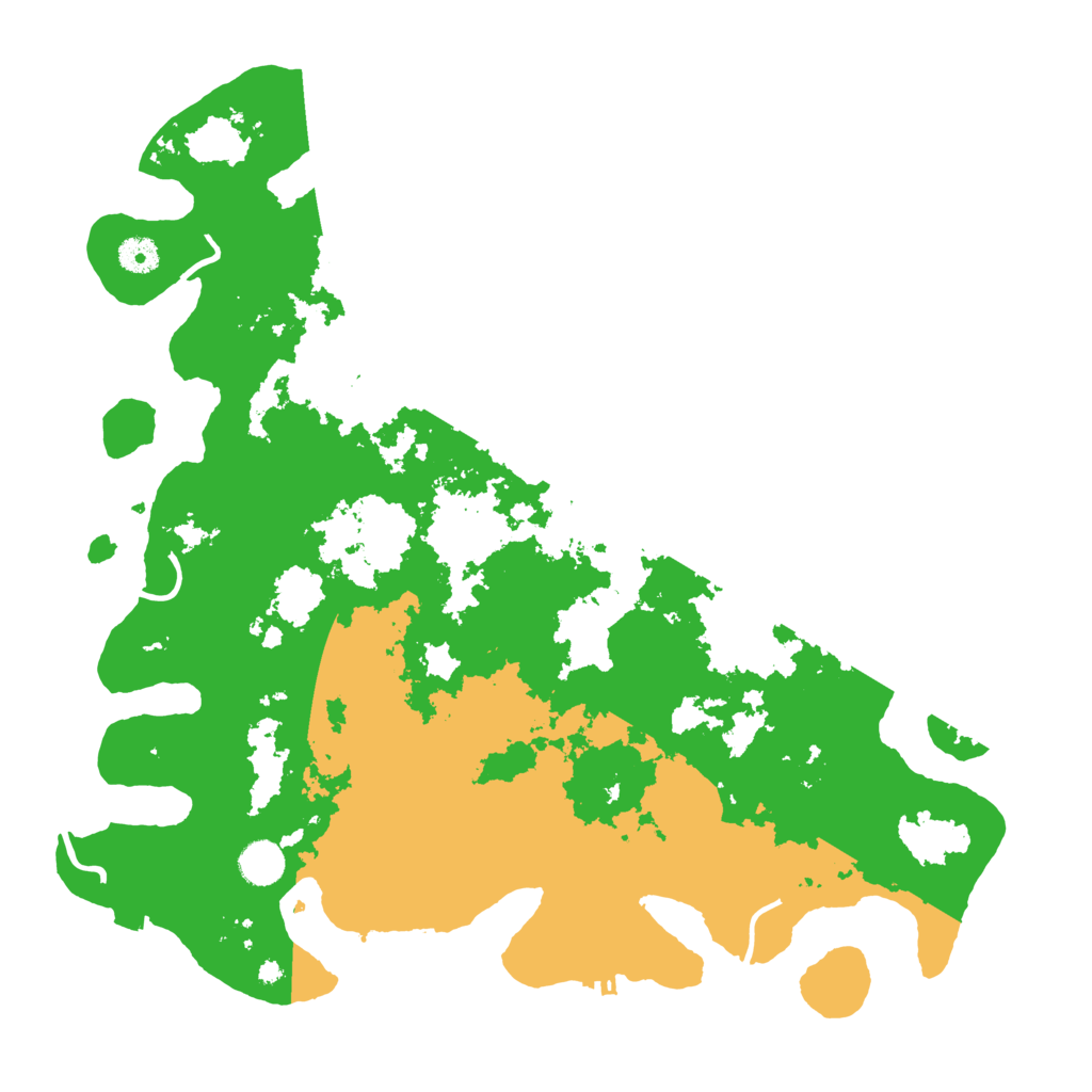 Biome Rust Map: Procedural Map, Size: 4250, Seed: 369174