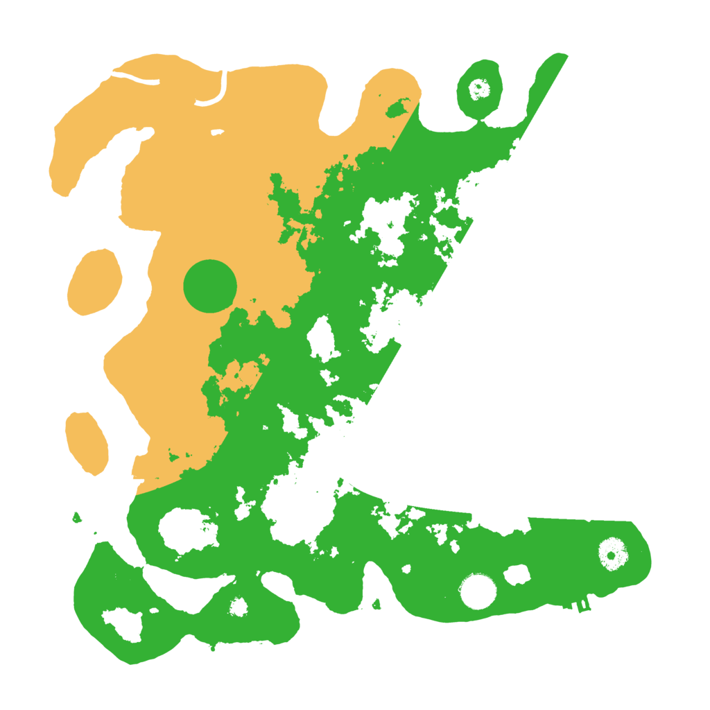 Biome Rust Map: Procedural Map, Size: 3500, Seed: 704568158