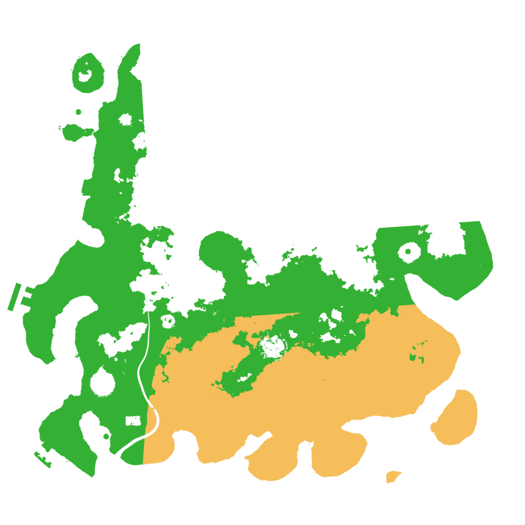 Biome Rust Map: Procedural Map, Size: 3750, Seed: 6590
