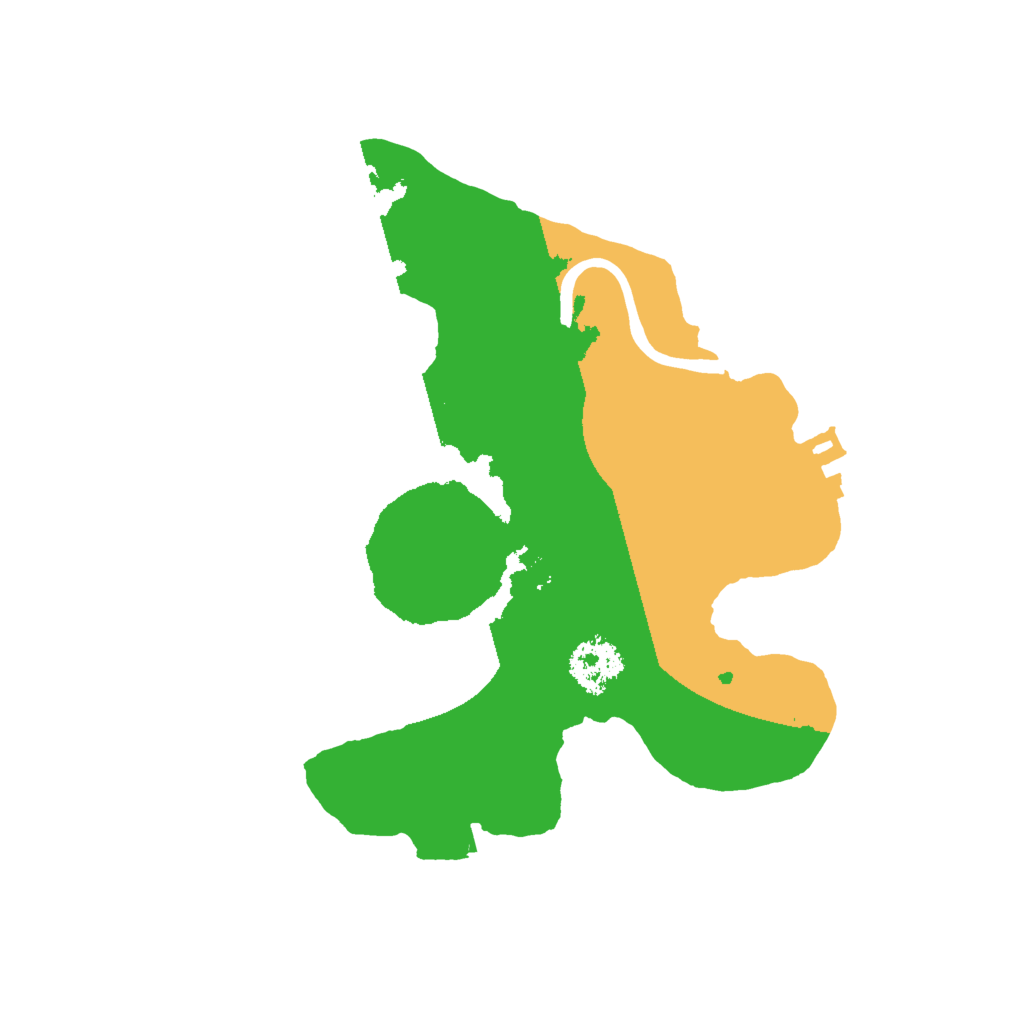 Biome Rust Map: Procedural Map, Size: 2000, Seed: 1268478612