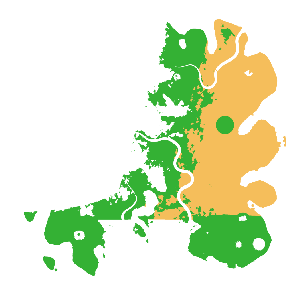 Biome Rust Map: Procedural Map, Size: 4250, Seed: 5548904