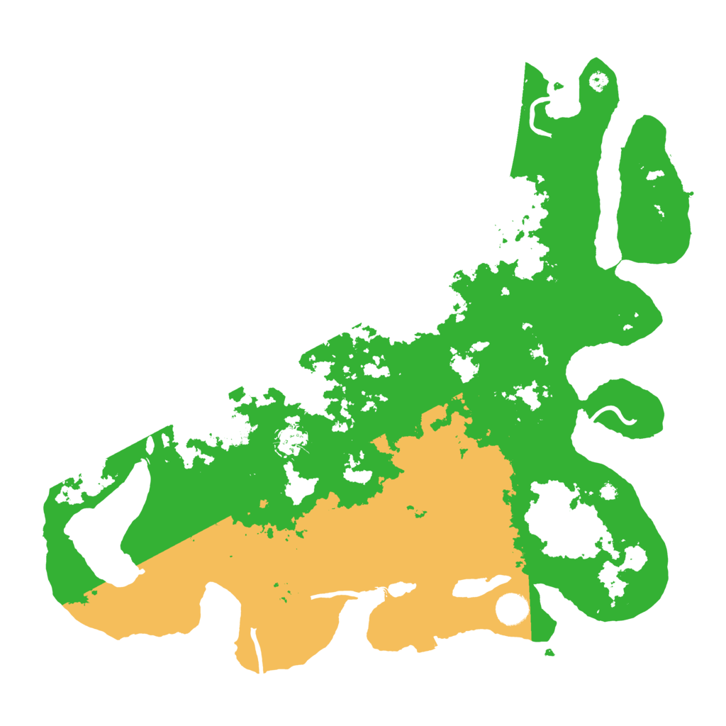 Biome Rust Map: Procedural Map, Size: 4000, Seed: 769591509