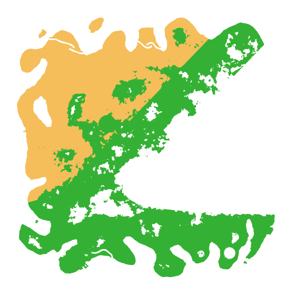 Biome Rust Map: Procedural Map, Size: 4500, Seed: 1522083682