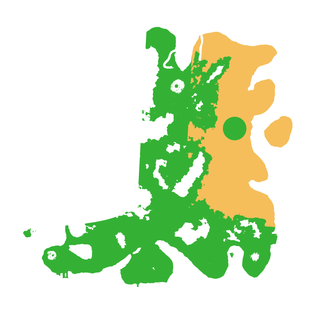 Biome Rust Map: Procedural Map, Size: 3500, Seed: 2894013