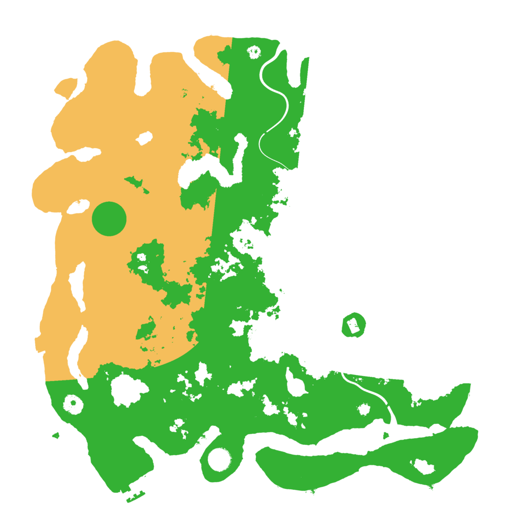 Biome Rust Map: Procedural Map, Size: 4000, Seed: 50150