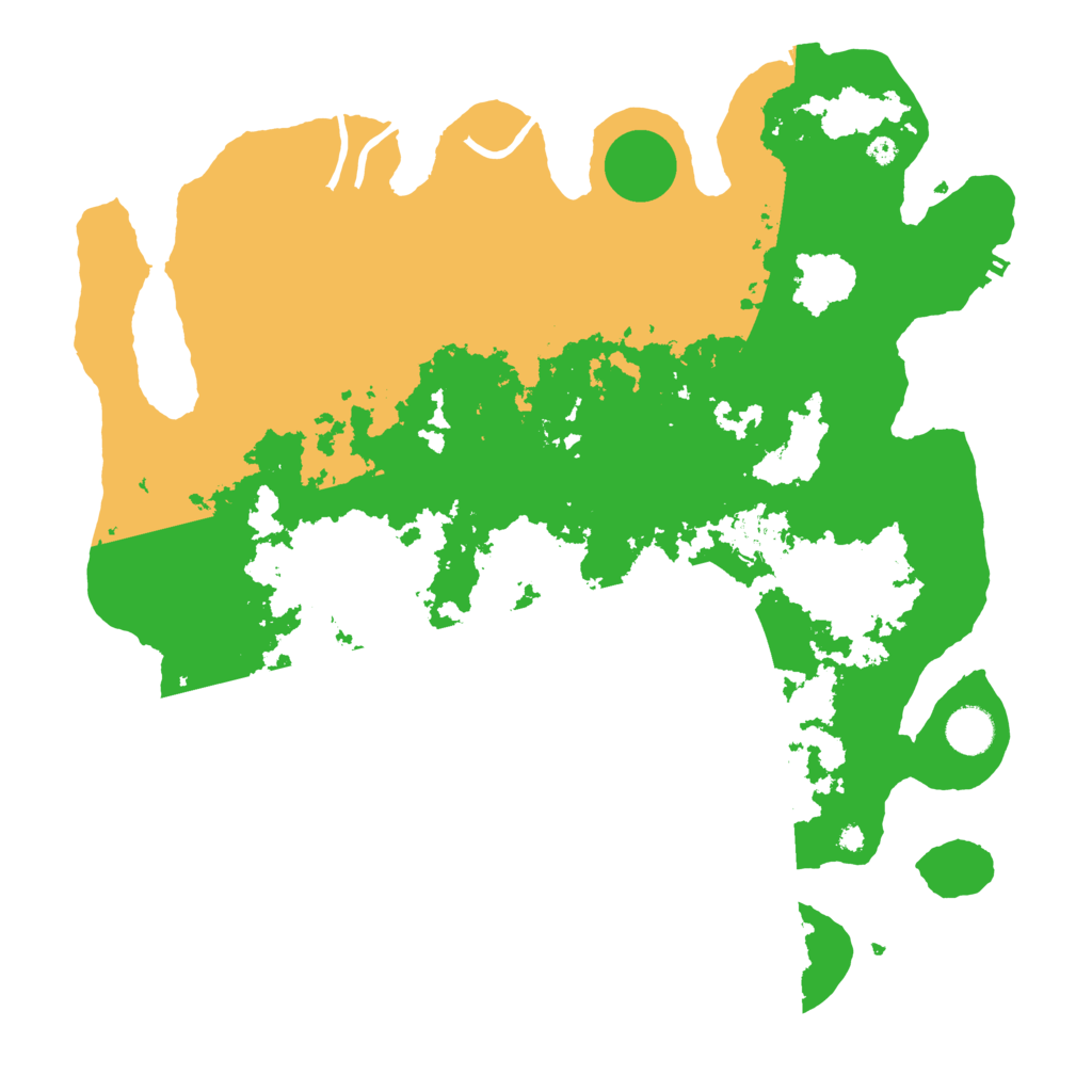 Biome Rust Map: Procedural Map, Size: 4000, Seed: 244294455