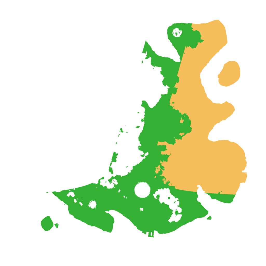 Biome Rust Map: Procedural Map, Size: 3000, Seed: 23654