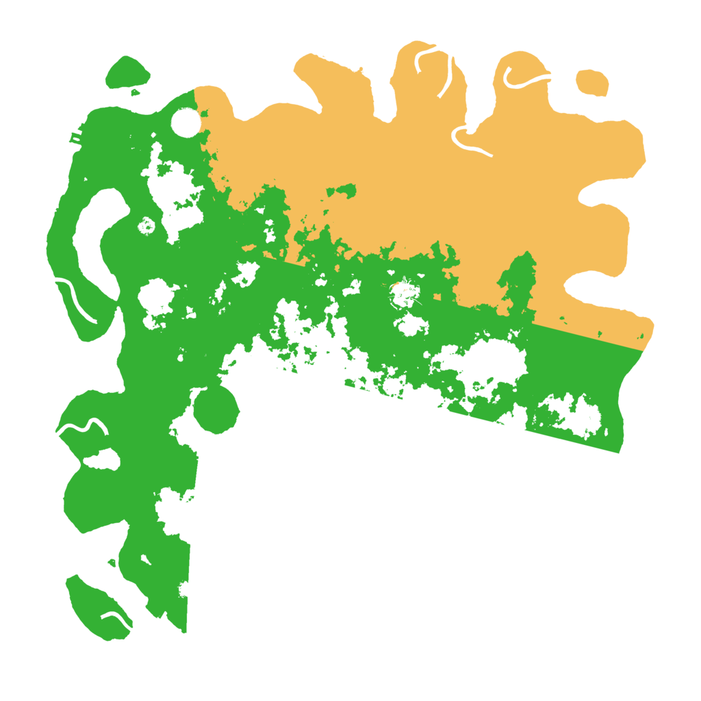 Biome Rust Map: Procedural Map, Size: 4250, Seed: 279744952