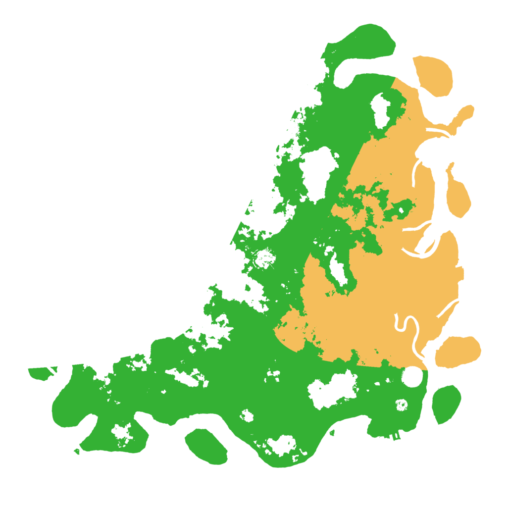 Biome Rust Map: Procedural Map, Size: 4300, Seed: 531716689