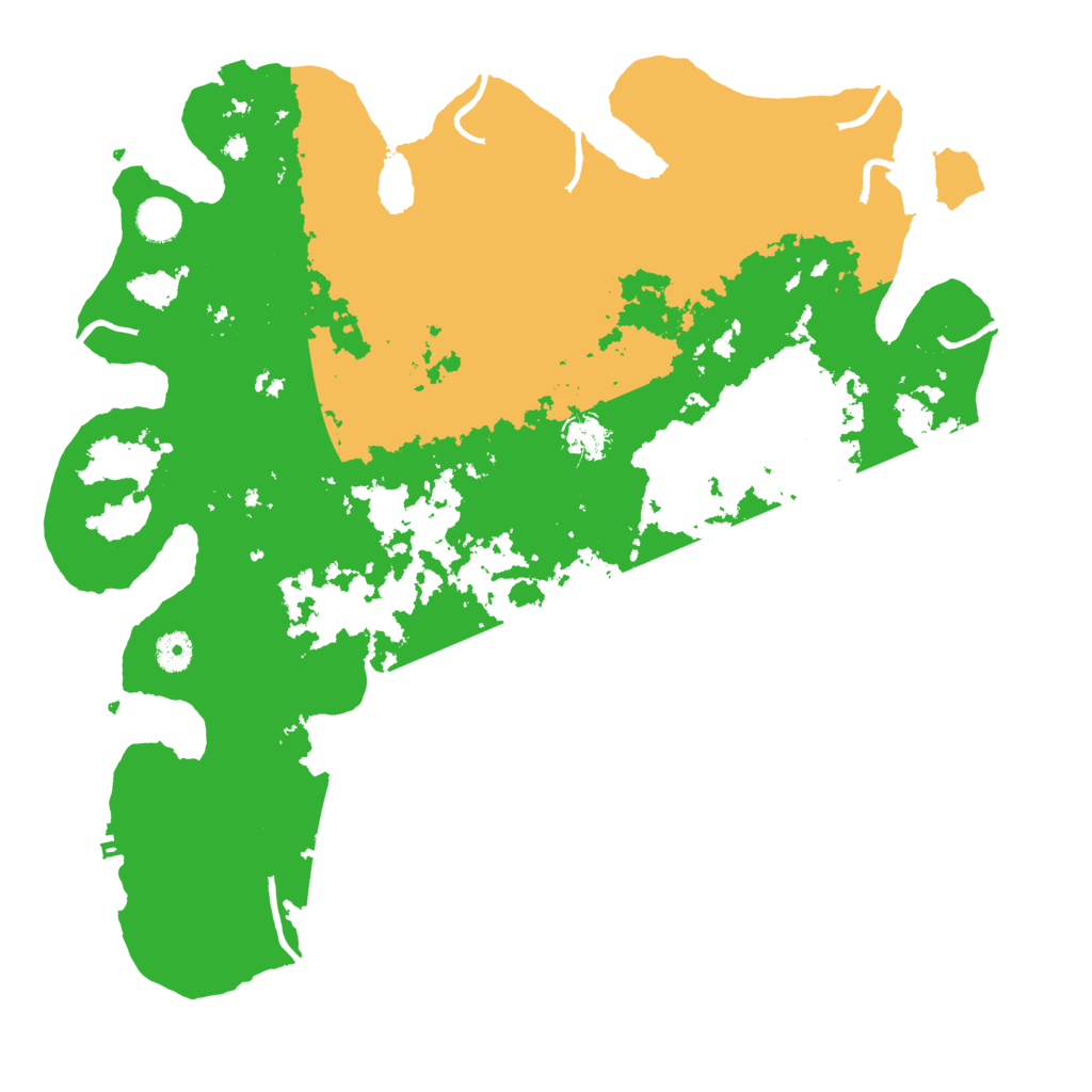 Biome Rust Map: Procedural Map, Size: 4250, Seed: 594004511