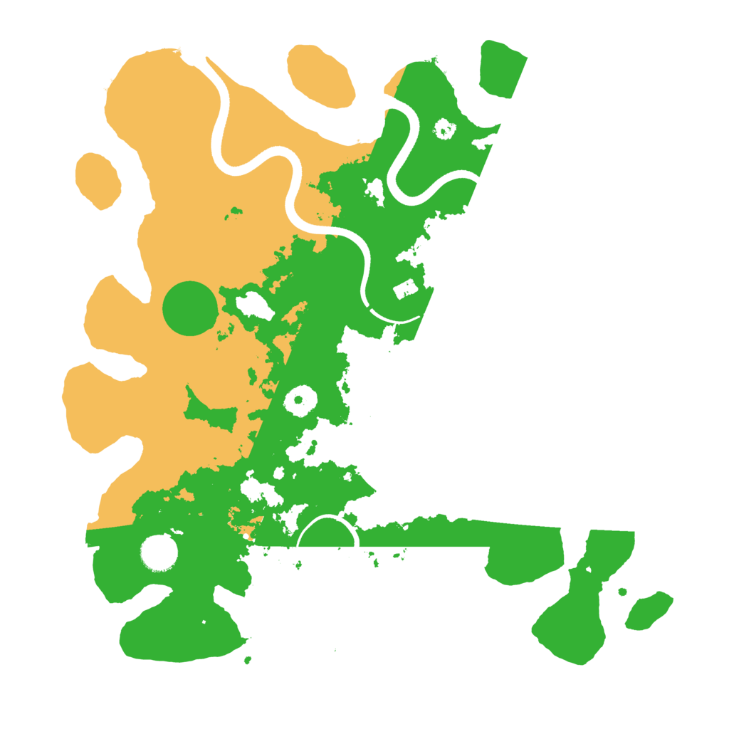 Biome Rust Map: Procedural Map, Size: 3500, Seed: 284242530