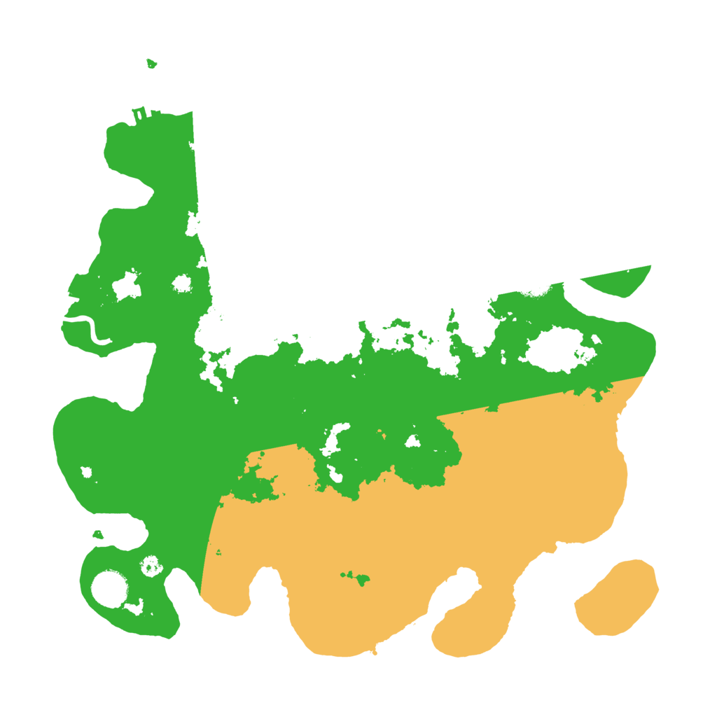 Biome Rust Map: Procedural Map, Size: 3500, Seed: 283662635