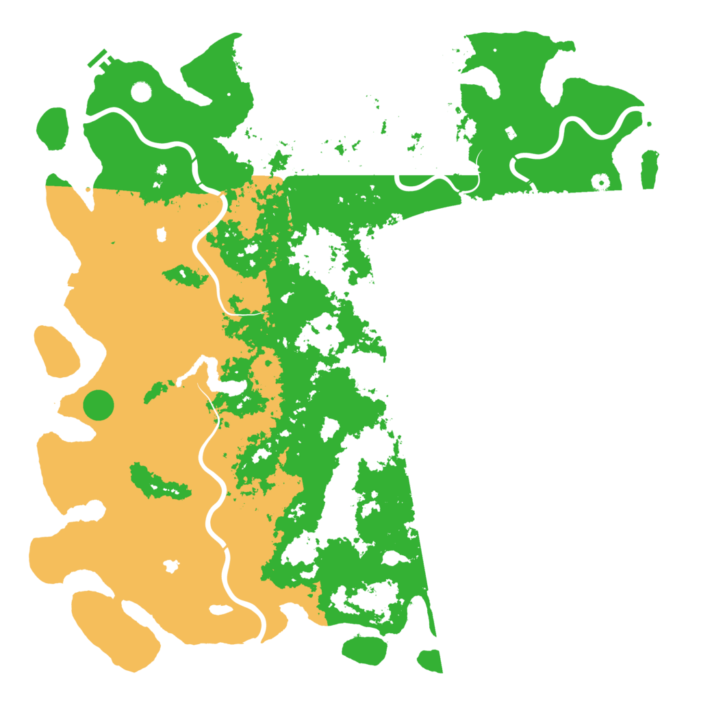 Biome Rust Map: Procedural Map, Size: 6000, Seed: 479