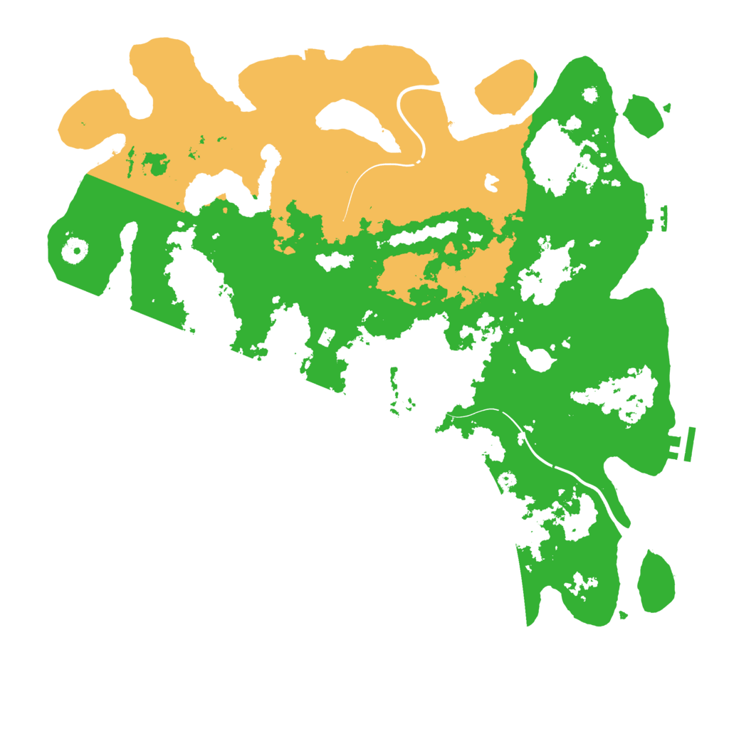 Biome Rust Map: Procedural Map, Size: 4250, Seed: 1640300037