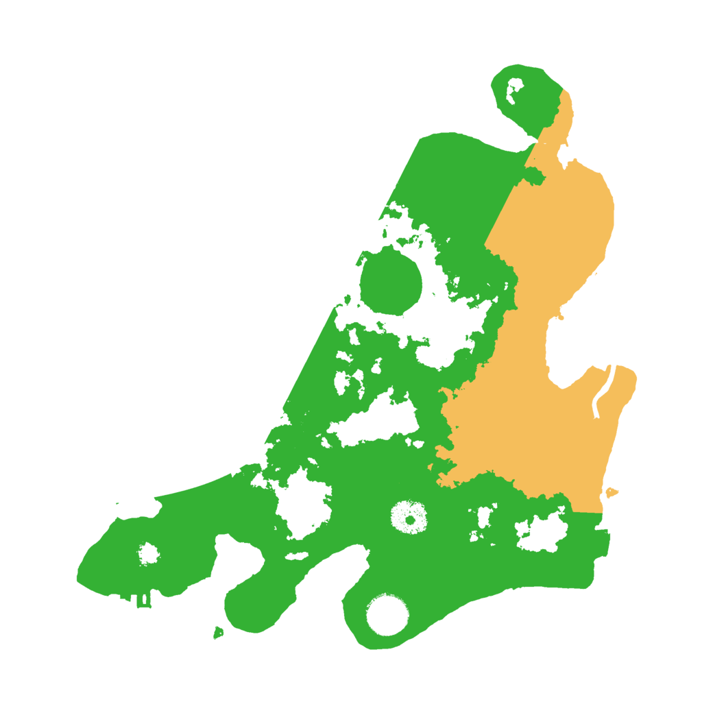 Biome Rust Map: Procedural Map, Size: 3000, Seed: 920298196