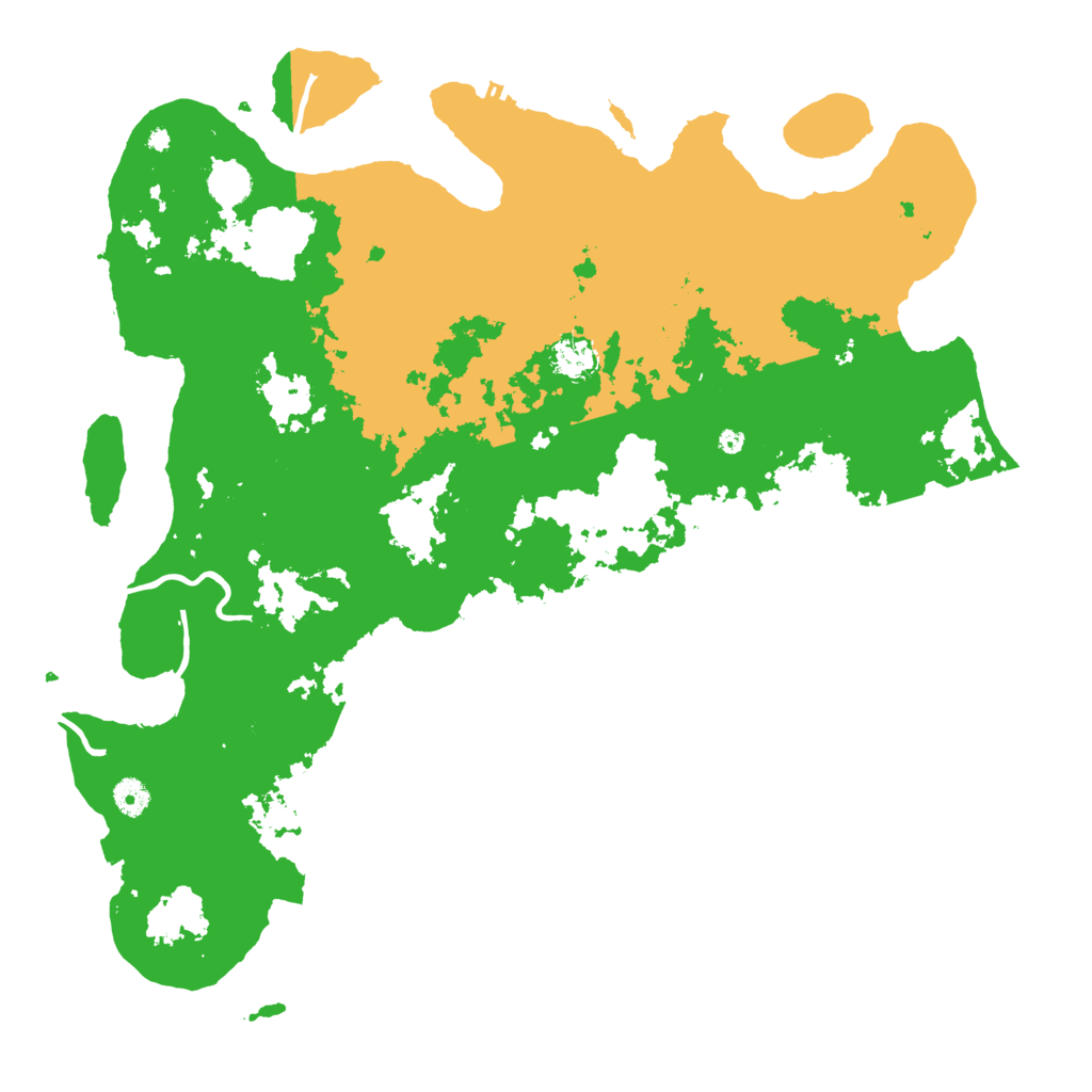 Biome Rust Map: Procedural Map, Size: 4500, Seed: 1143149713