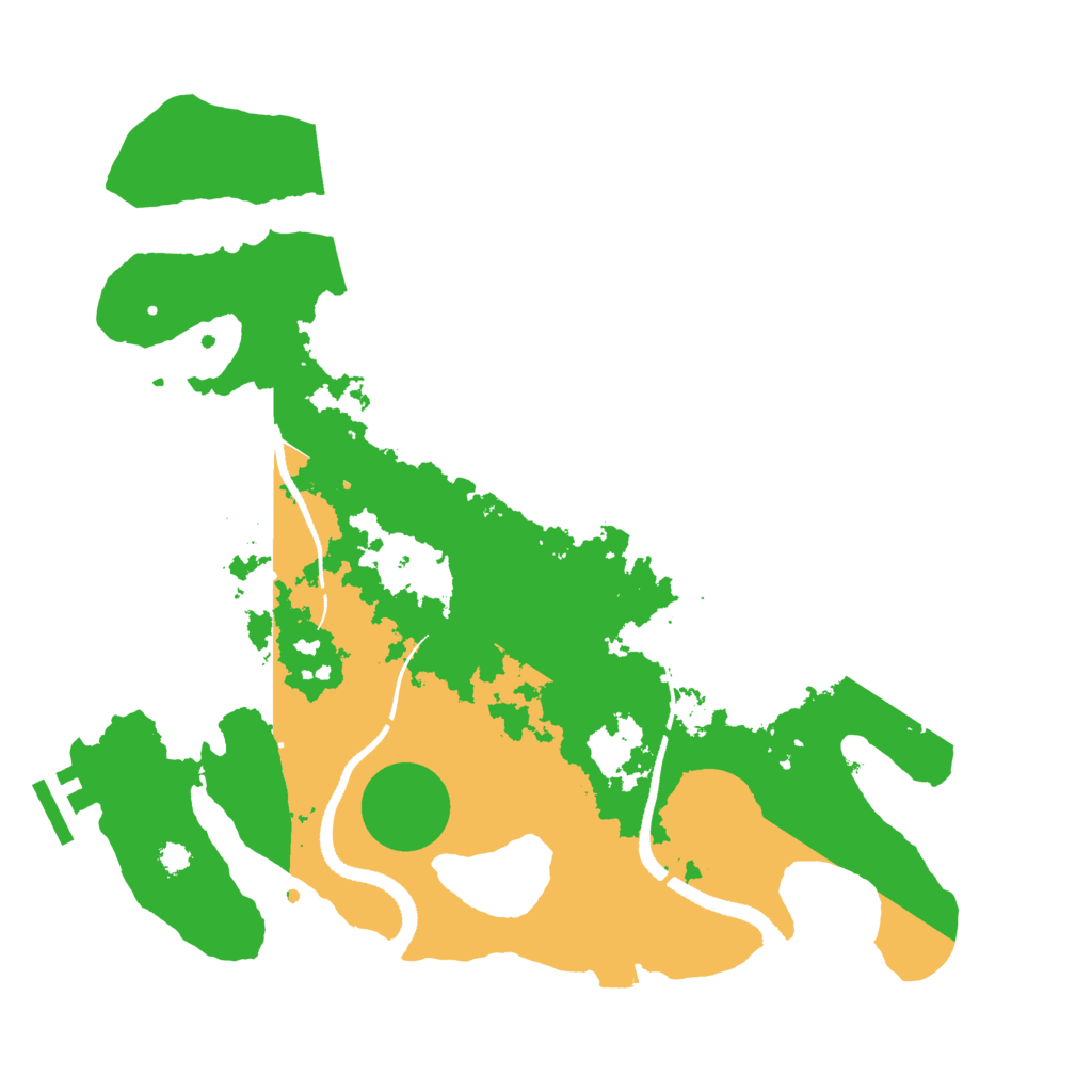 Biome Rust Map: Procedural Map, Size: 3250, Seed: 2031069032