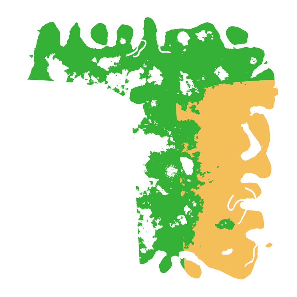 Biome Rust Map: Procedural Map, Size: 4500, Seed: 141010302