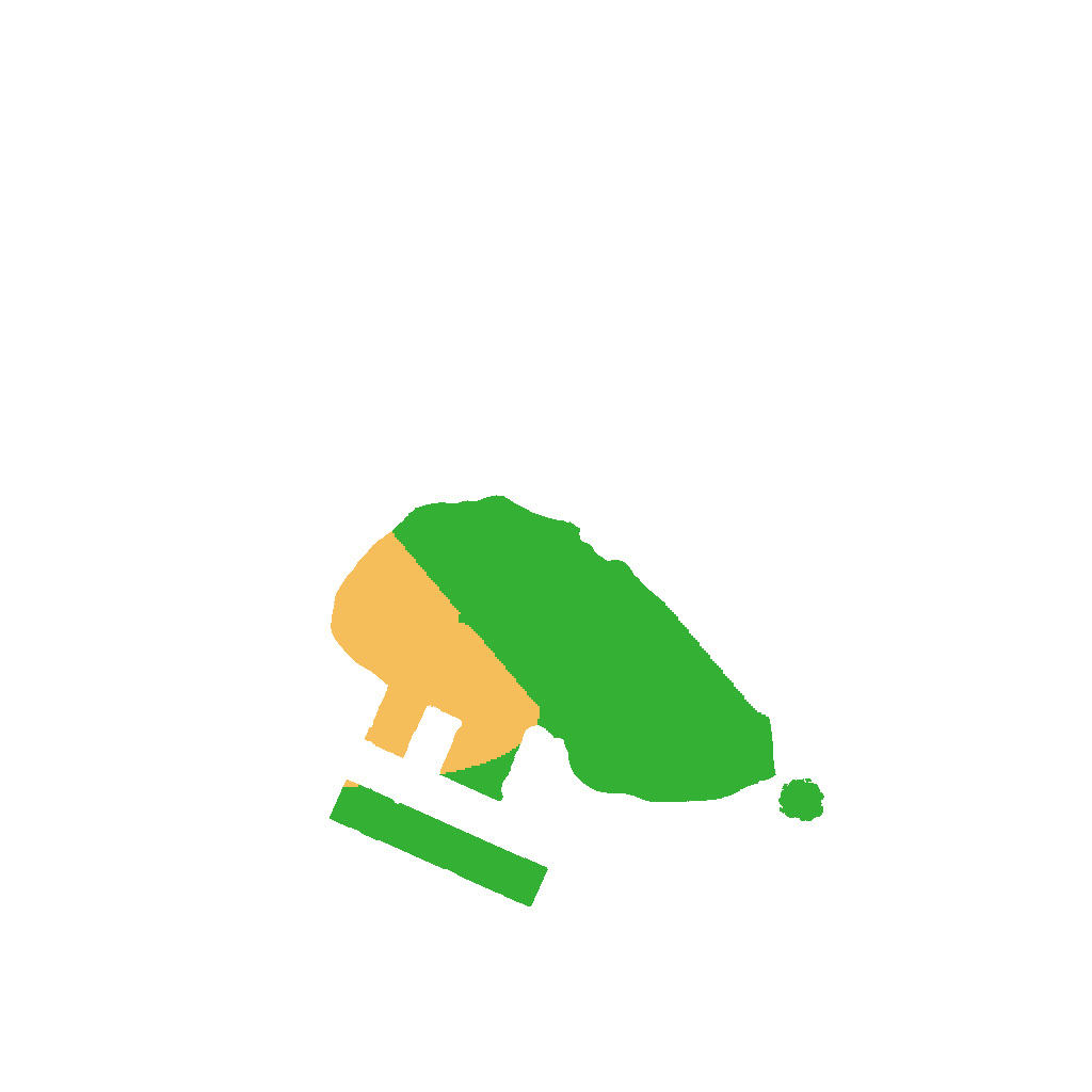 Biome Rust Map: Procedural Map, Size: 1000, Seed: 222222223