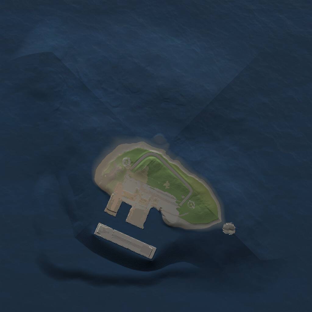 Rust Map: Procedural Map, Size: 1000, Seed: 222222223, 2 Monuments