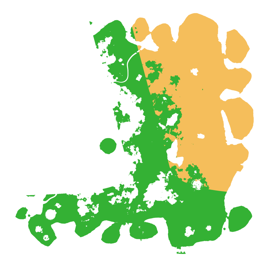 Biome Rust Map: Procedural Map, Size: 4550, Seed: 138005602