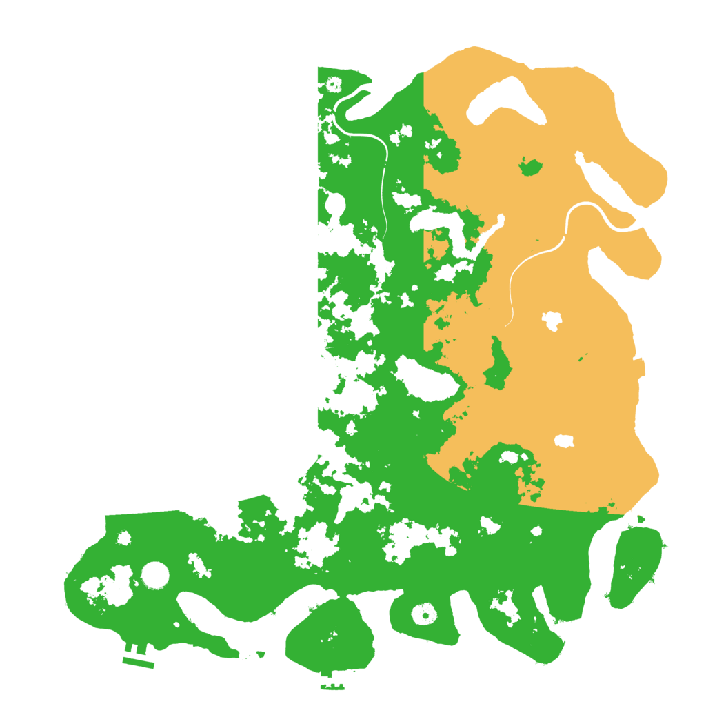 Biome Rust Map: Procedural Map, Size: 4500, Seed: 789722196