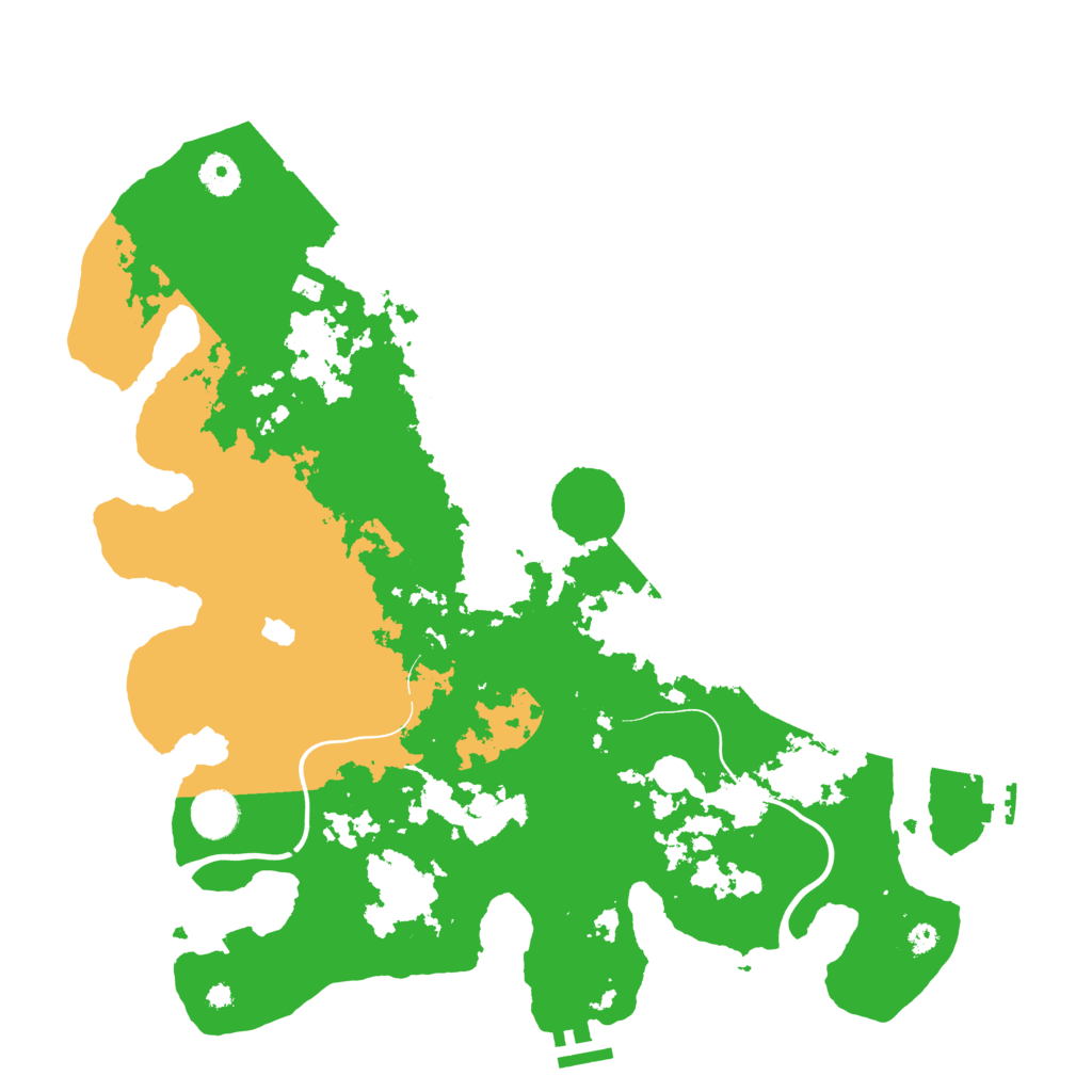 Biome Rust Map: Procedural Map, Size: 4000, Seed: 424048097