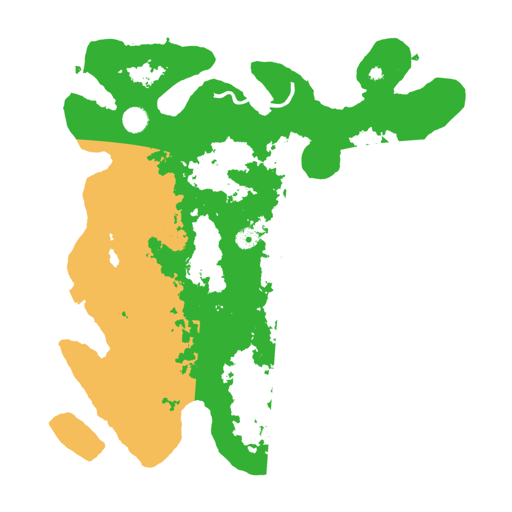 Biome Rust Map: Procedural Map, Size: 3500, Seed: 1782492847