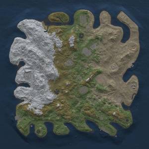 Thumbnail Rust Map: Procedural Map, Size: 4250, Seed: 1242746753, 18 Monuments