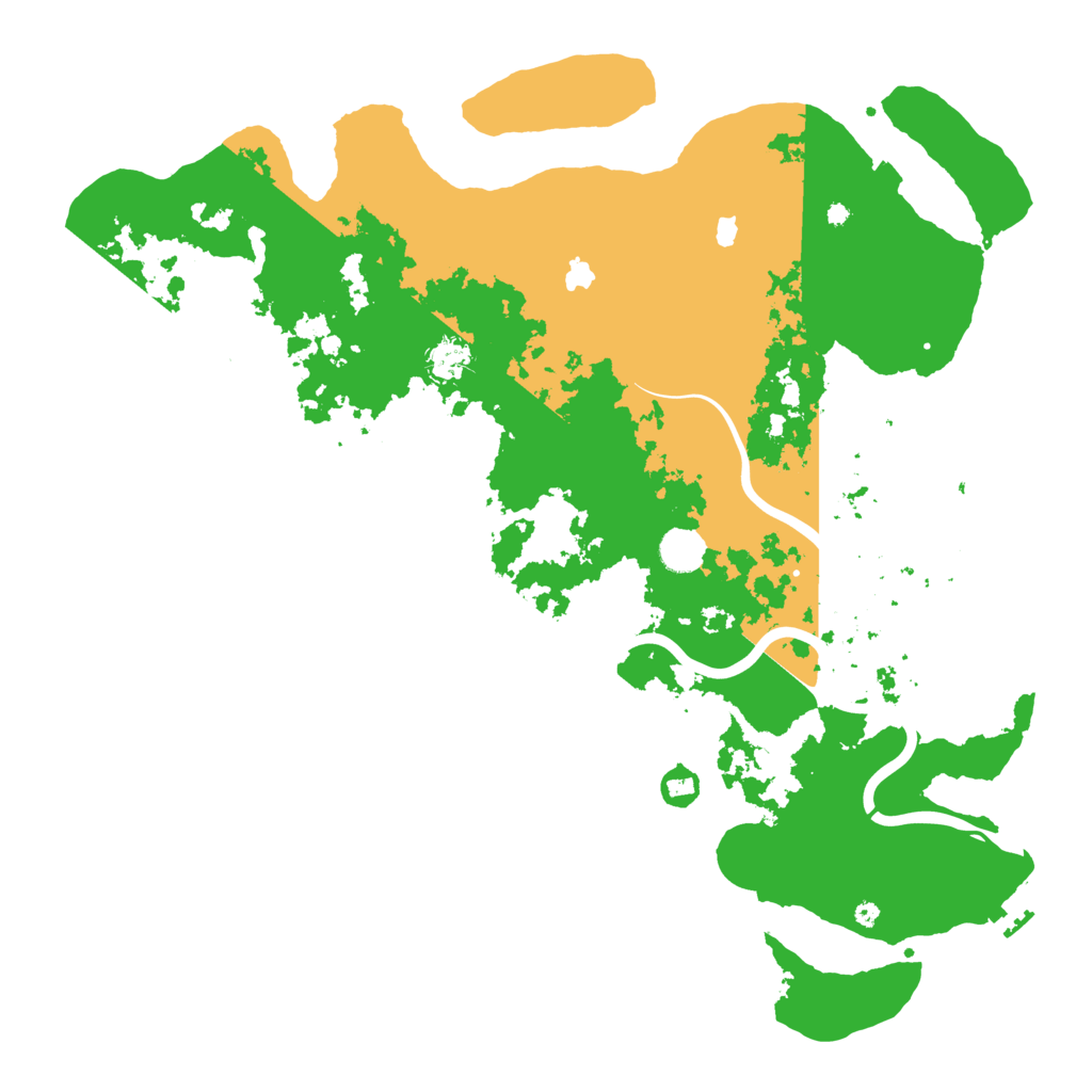 Biome Rust Map: Procedural Map, Size: 4500, Seed: 290000
