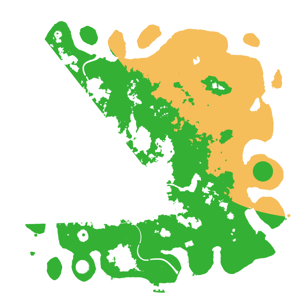 Biome Rust Map: Procedural Map, Size: 4000, Seed: 314982230