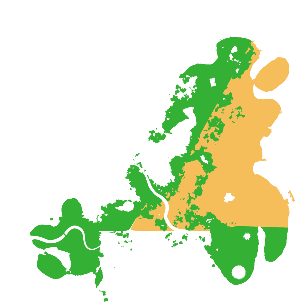 Biome Rust Map: Procedural Map, Size: 4000, Seed: 228381958