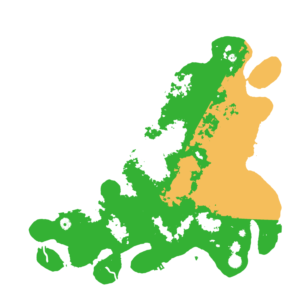 Biome Rust Map: Procedural Map, Size: 4000, Seed: 228381958
