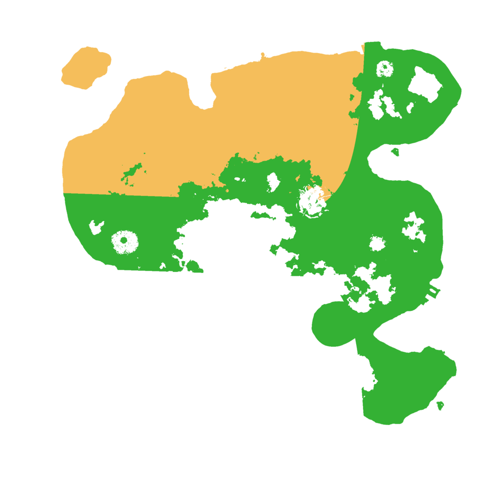 Biome Rust Map: Procedural Map, Size: 3000, Seed: 1574227254