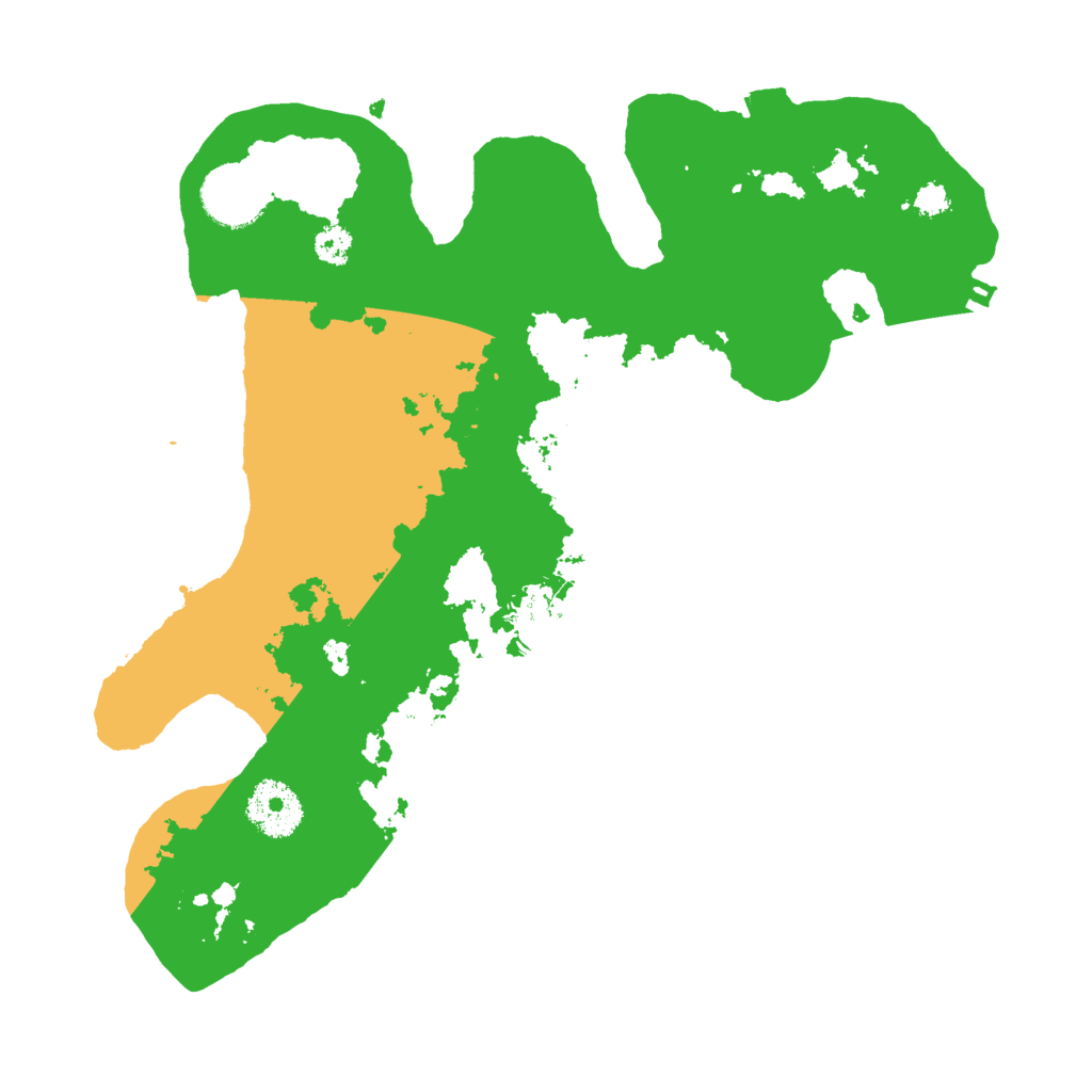 Biome Rust Map: Procedural Map, Size: 3000, Seed: 83347303